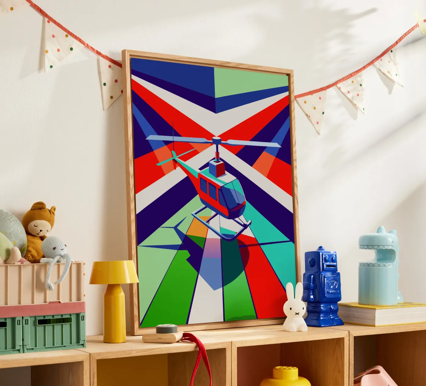 hellicopter vector acrylic glass by Elfath