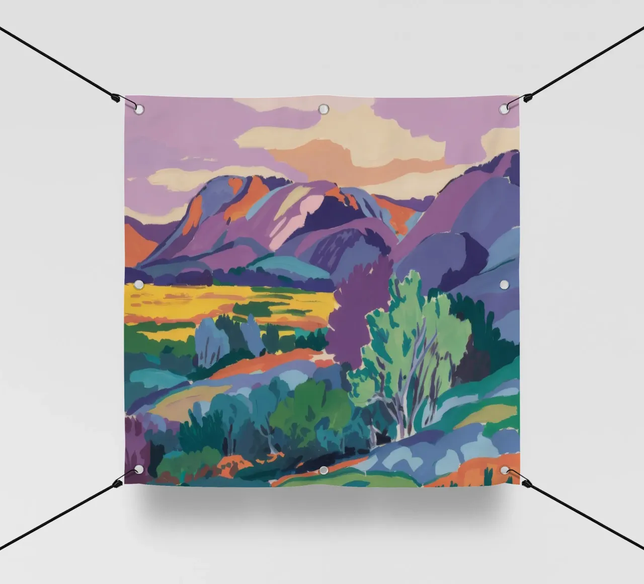 Sunrise Glow Fields pvc cover by Celestial Harmony