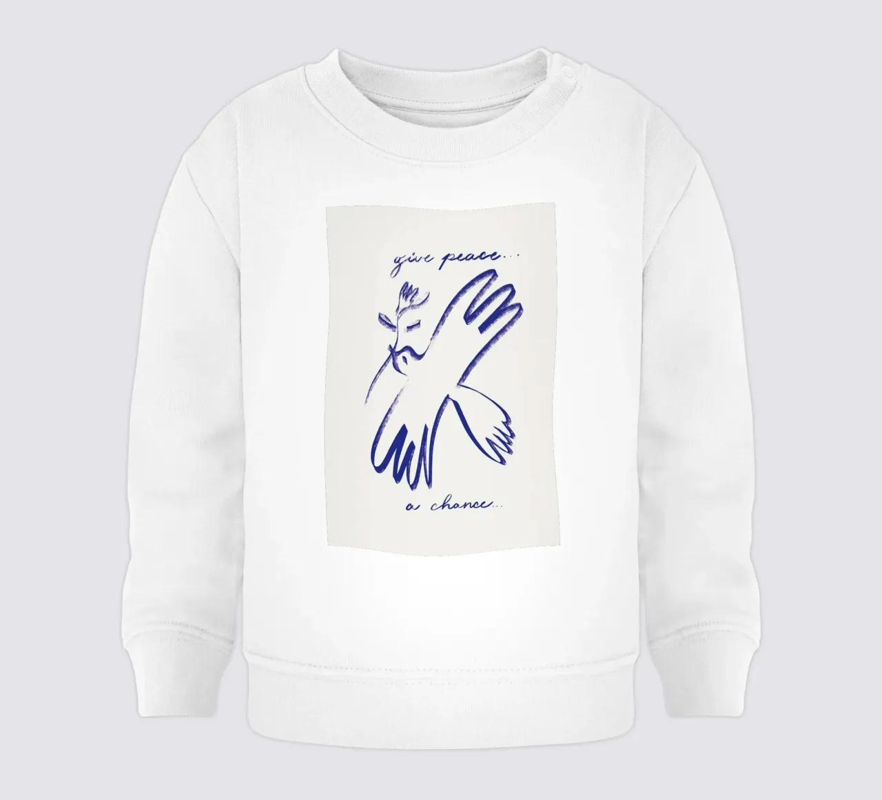 Dove 2 felpa neonato da Pure