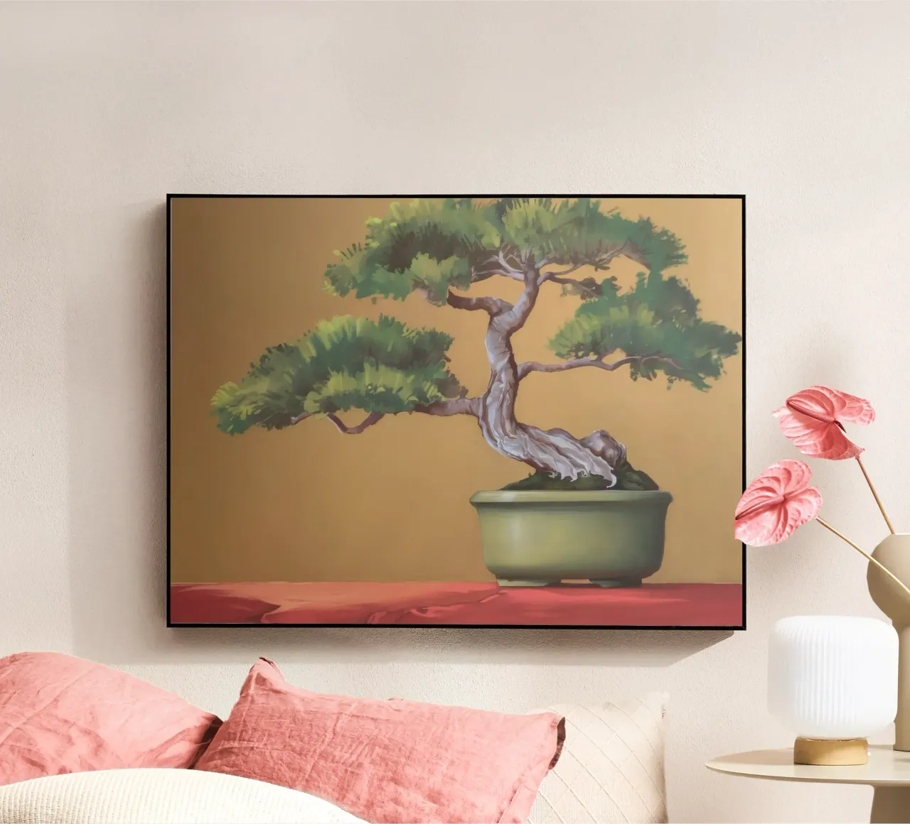 Bonsai elegante plexiglass da Silk Palette