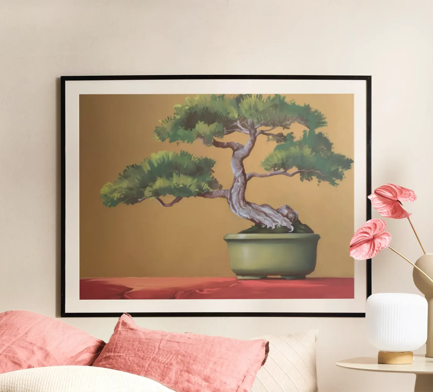 Bonsai elegante poster da Silk Palette