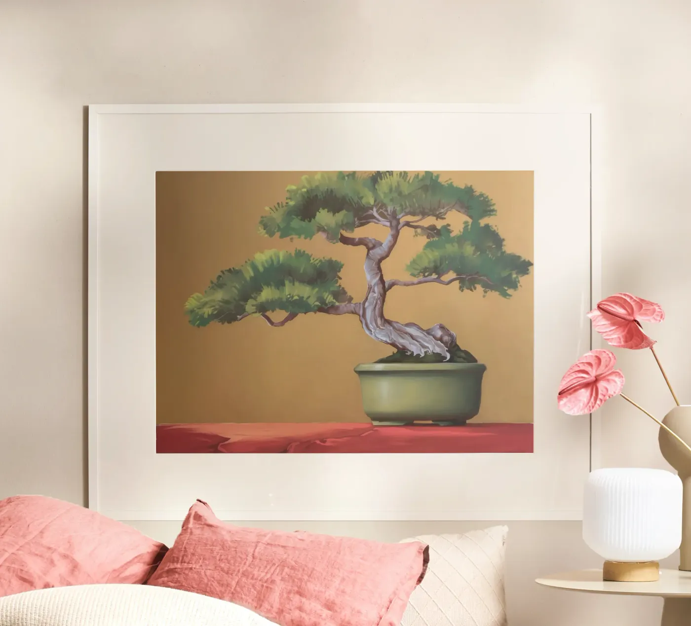 Bonsai elegante poster da Silk Palette