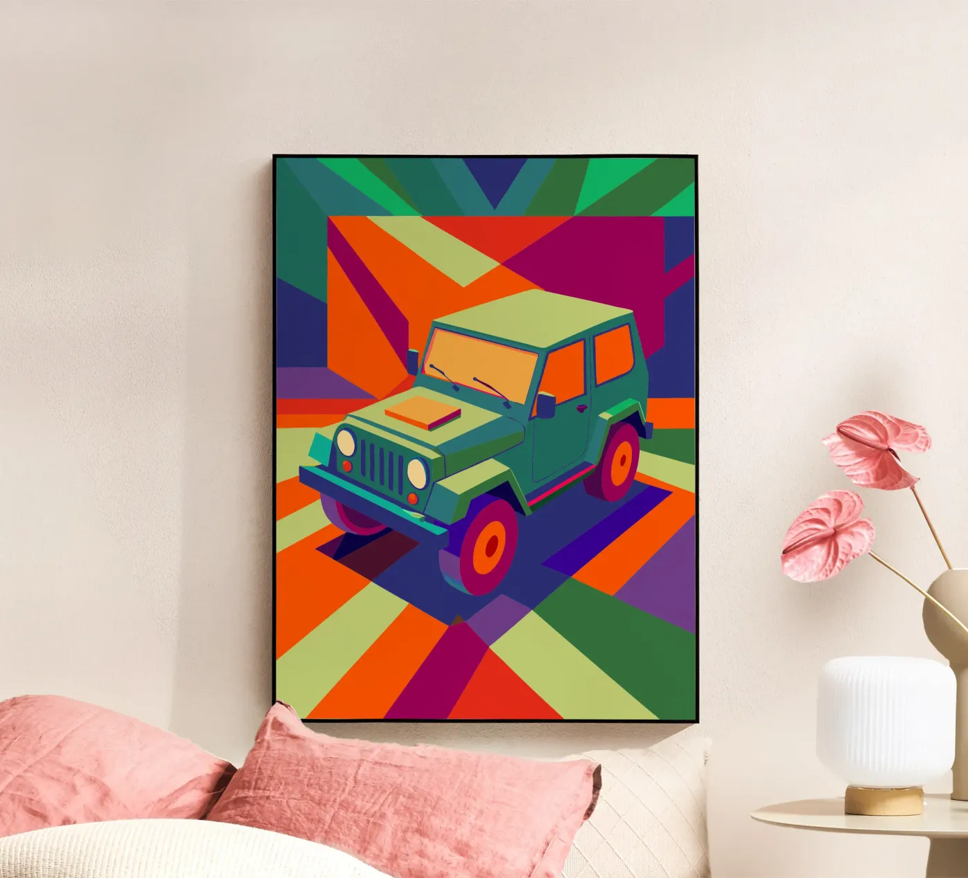 jeep auto vettoriale plexiglass da Elfath