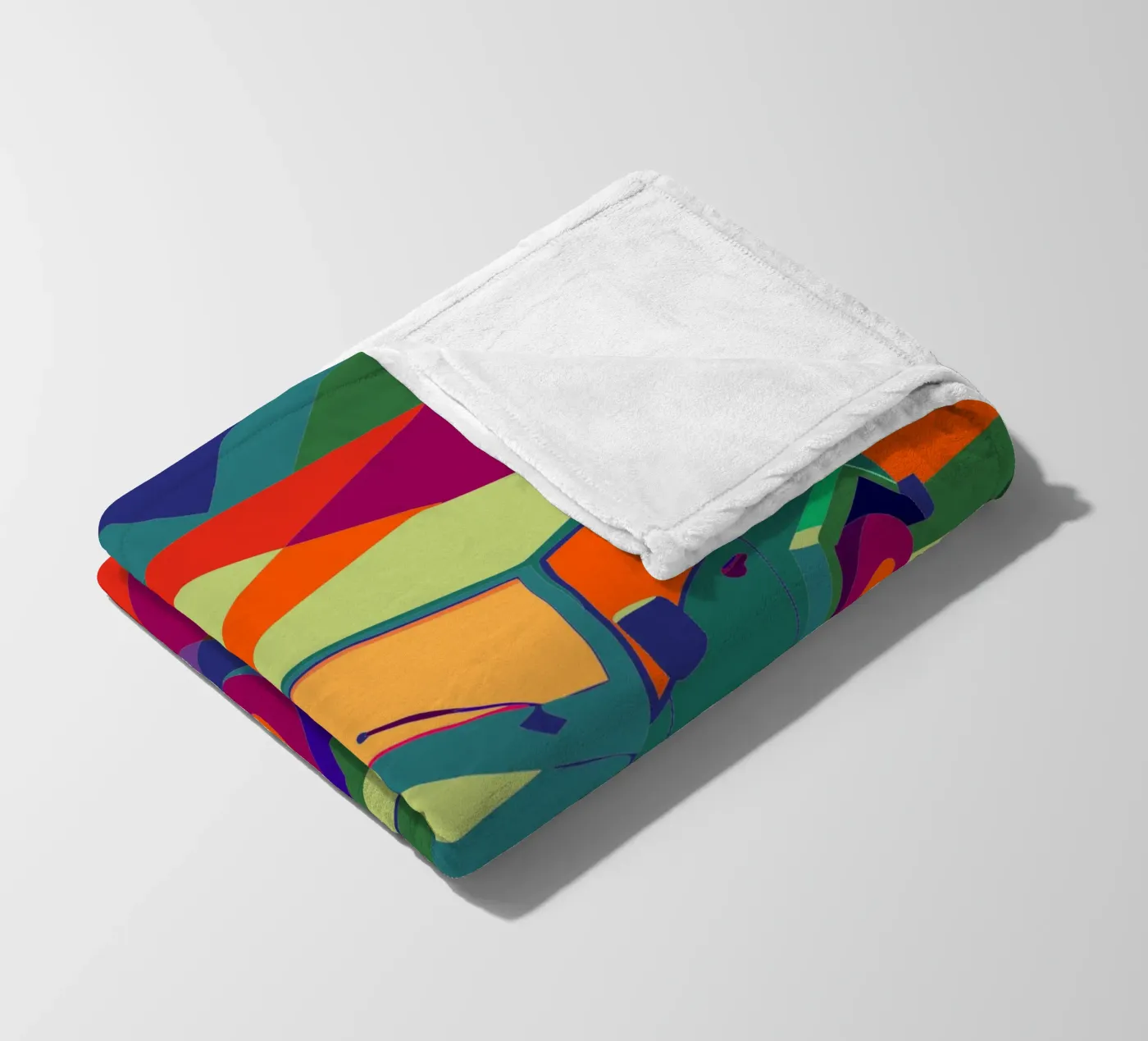 jeep auto vector fleecedeken van Elfath