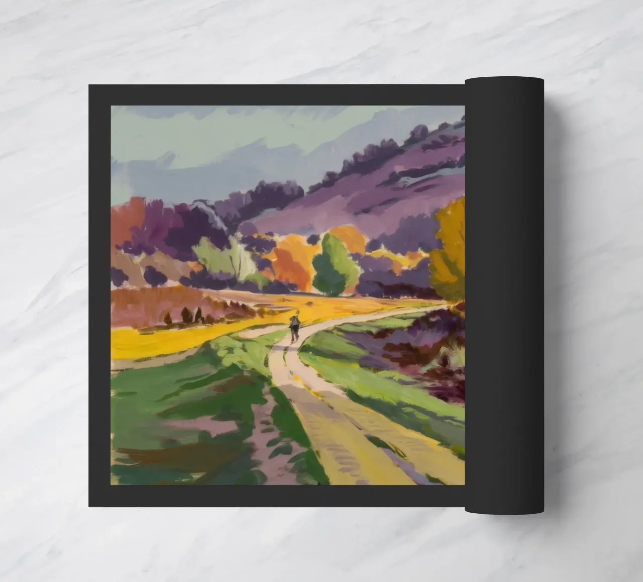 Passeggiata d'autunno a Riverbank zerbino da Radiance Landscape