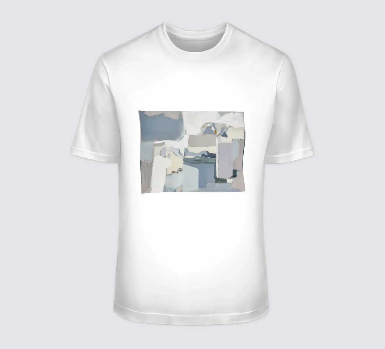 Calma geometrica glaciale t-shirt da Dream Spectrum