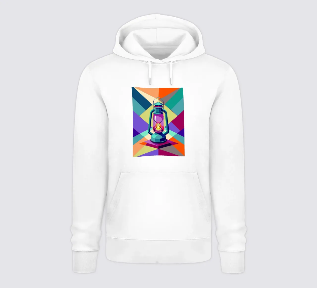 vector linterna sudadera con capucha de Elfath
