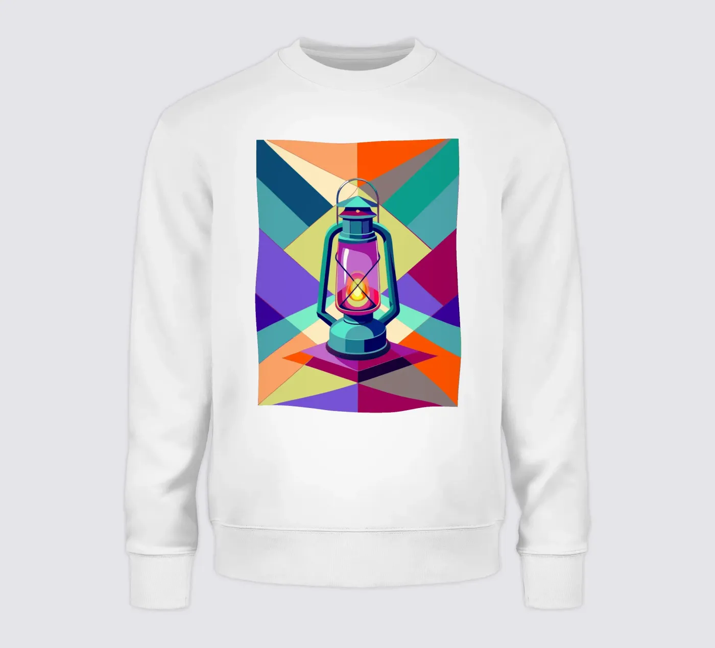 lantern light vector sweatshirt van Elfath