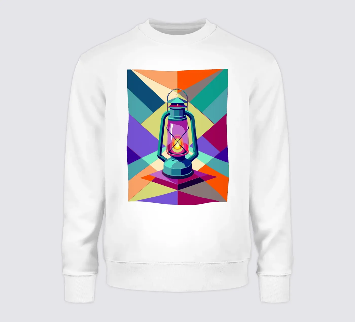 lantern light vector sweatshirt van Elfath