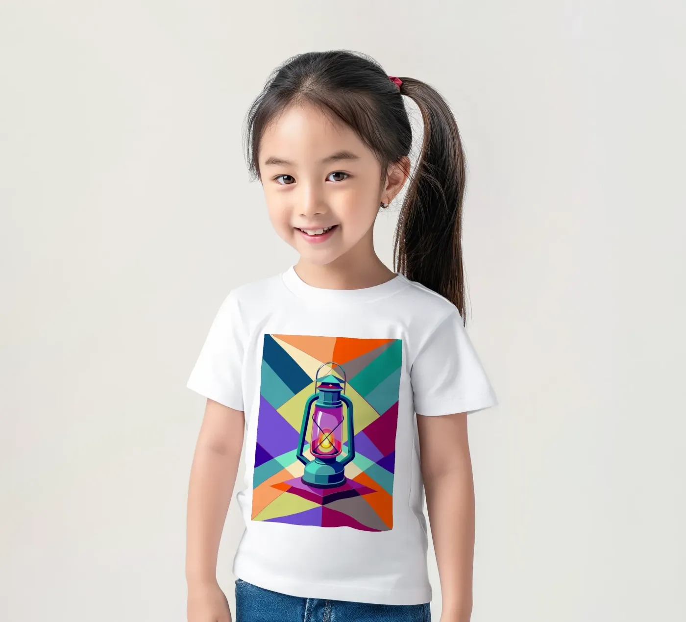 lantern light vector t-shirt bambini da Elfath