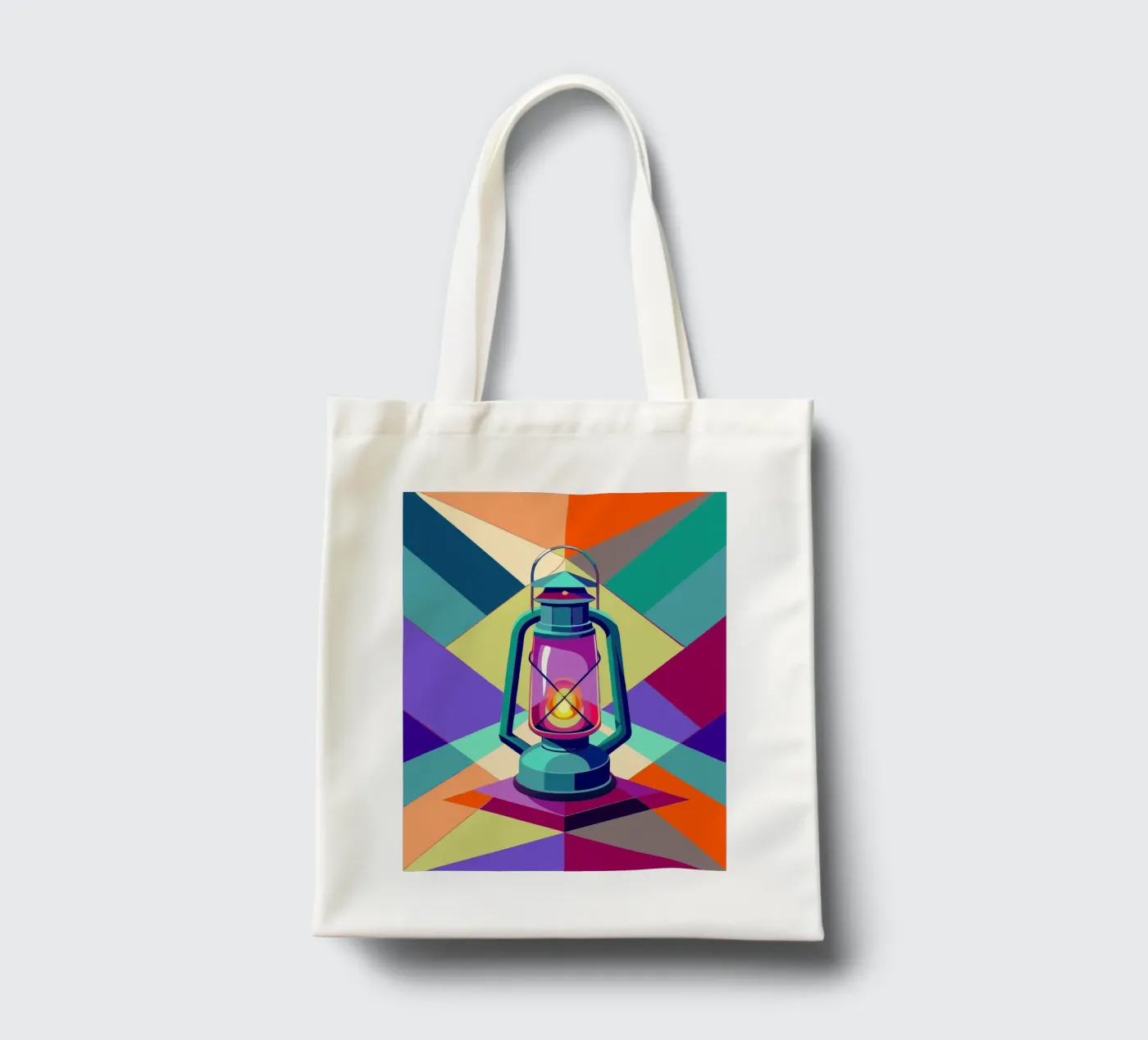 lantern light vector tote bag by Elfath