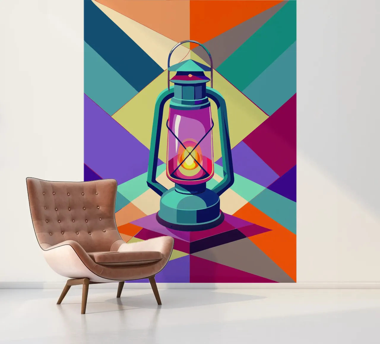 lantern light vector fotobehang van Elfath