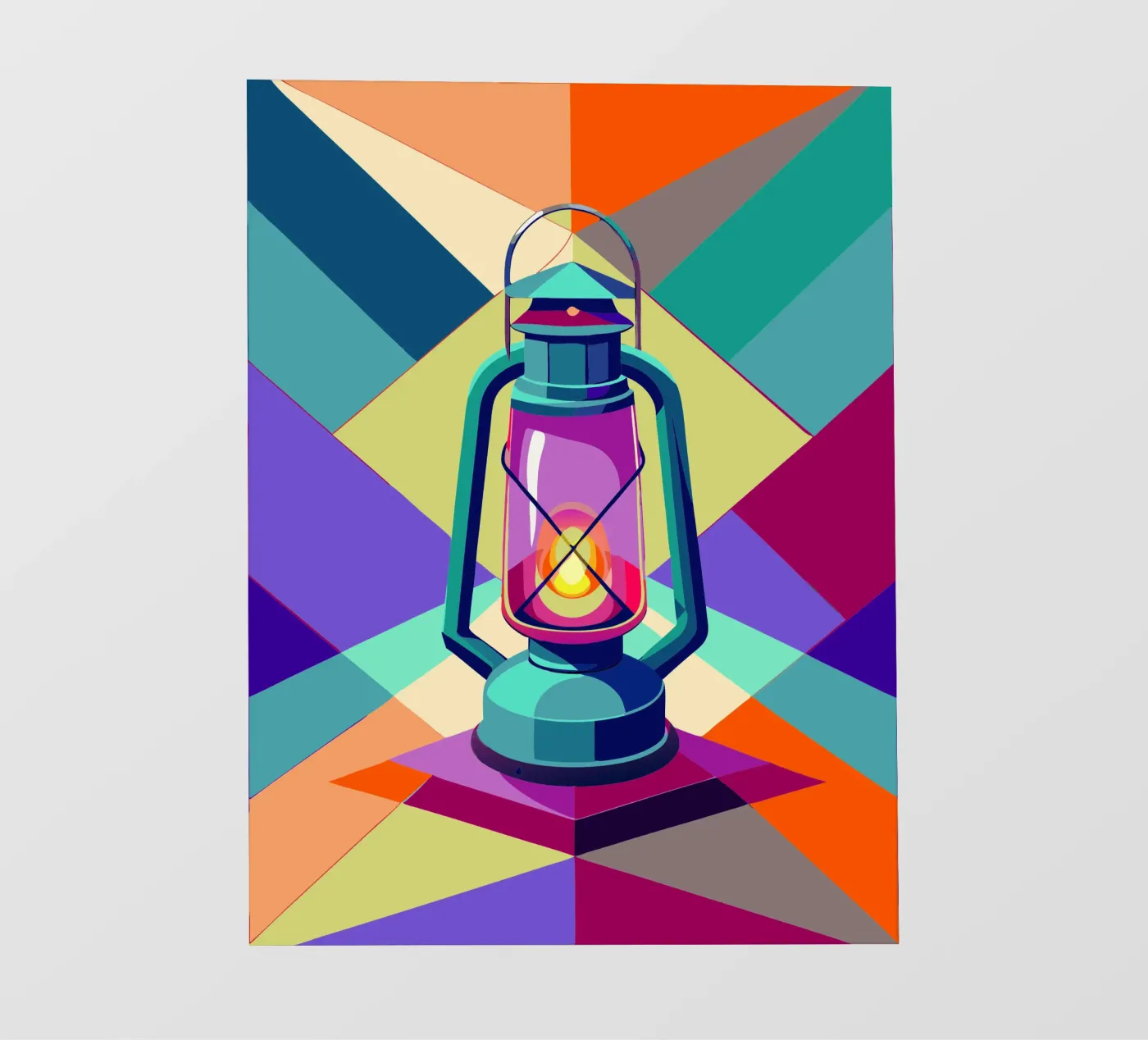 lantern light vector fotobehang van Elfath