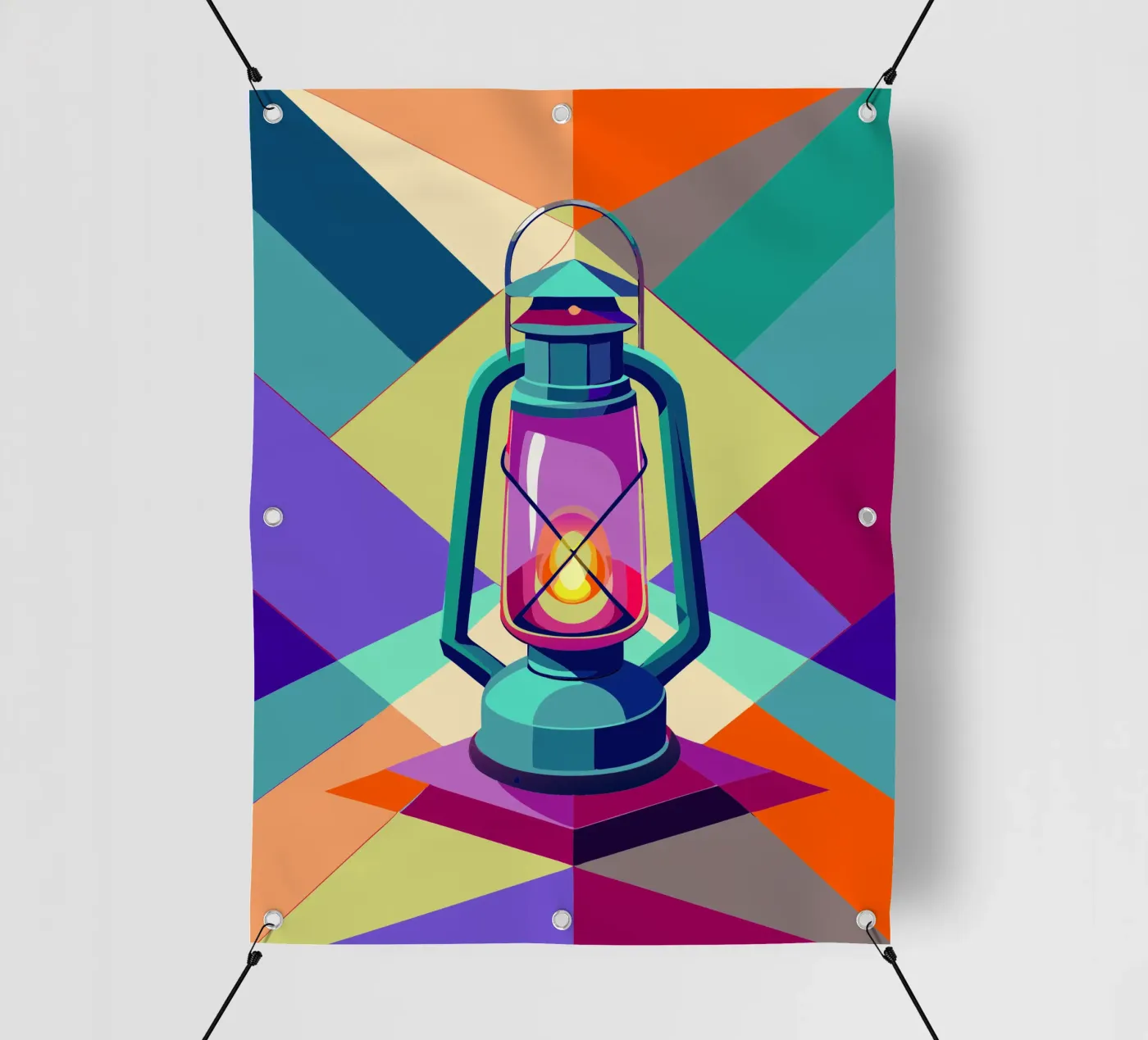 lantern light vector bâche pvc de Elfath