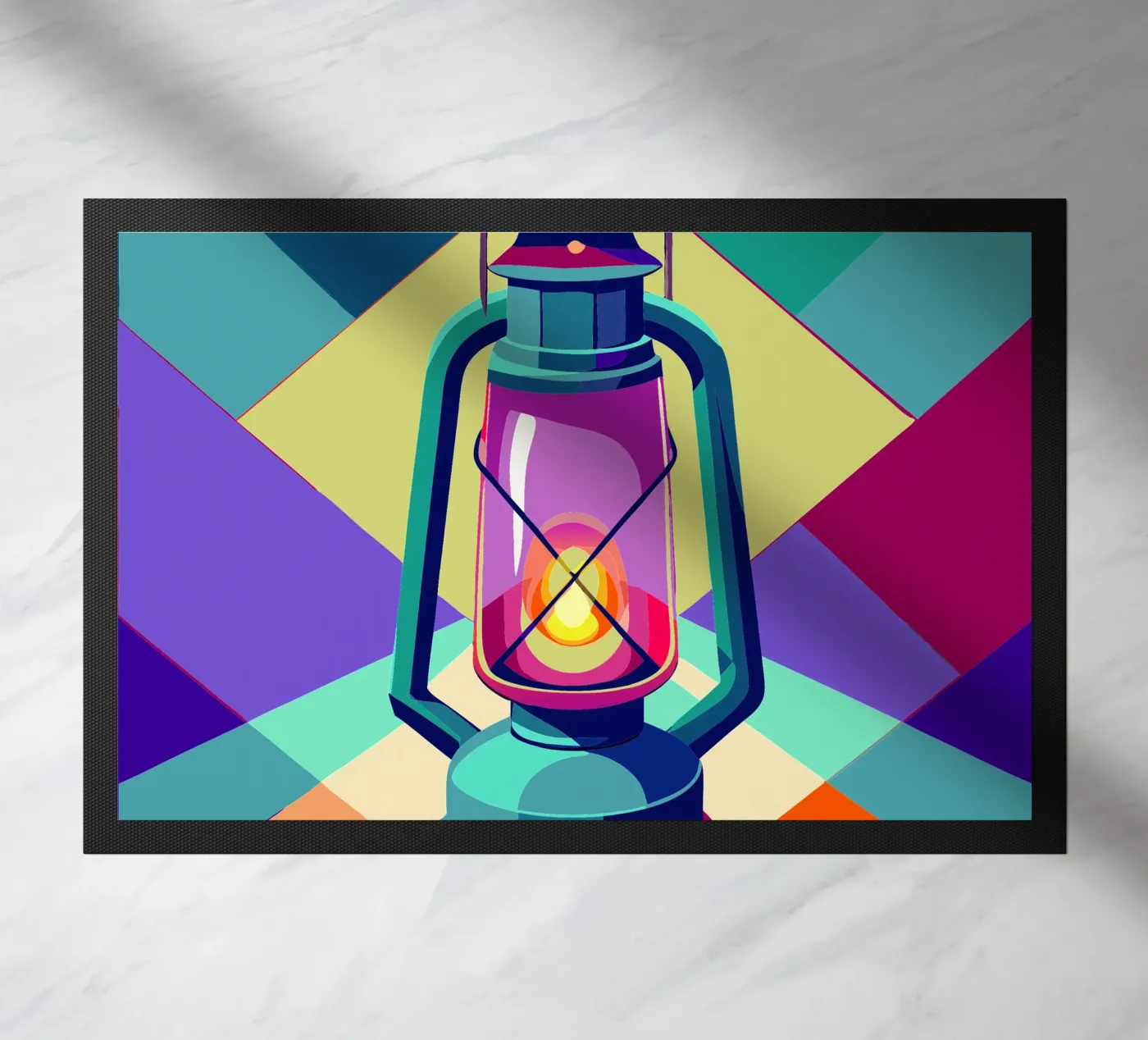 lantern light vector deurmat van Elfath