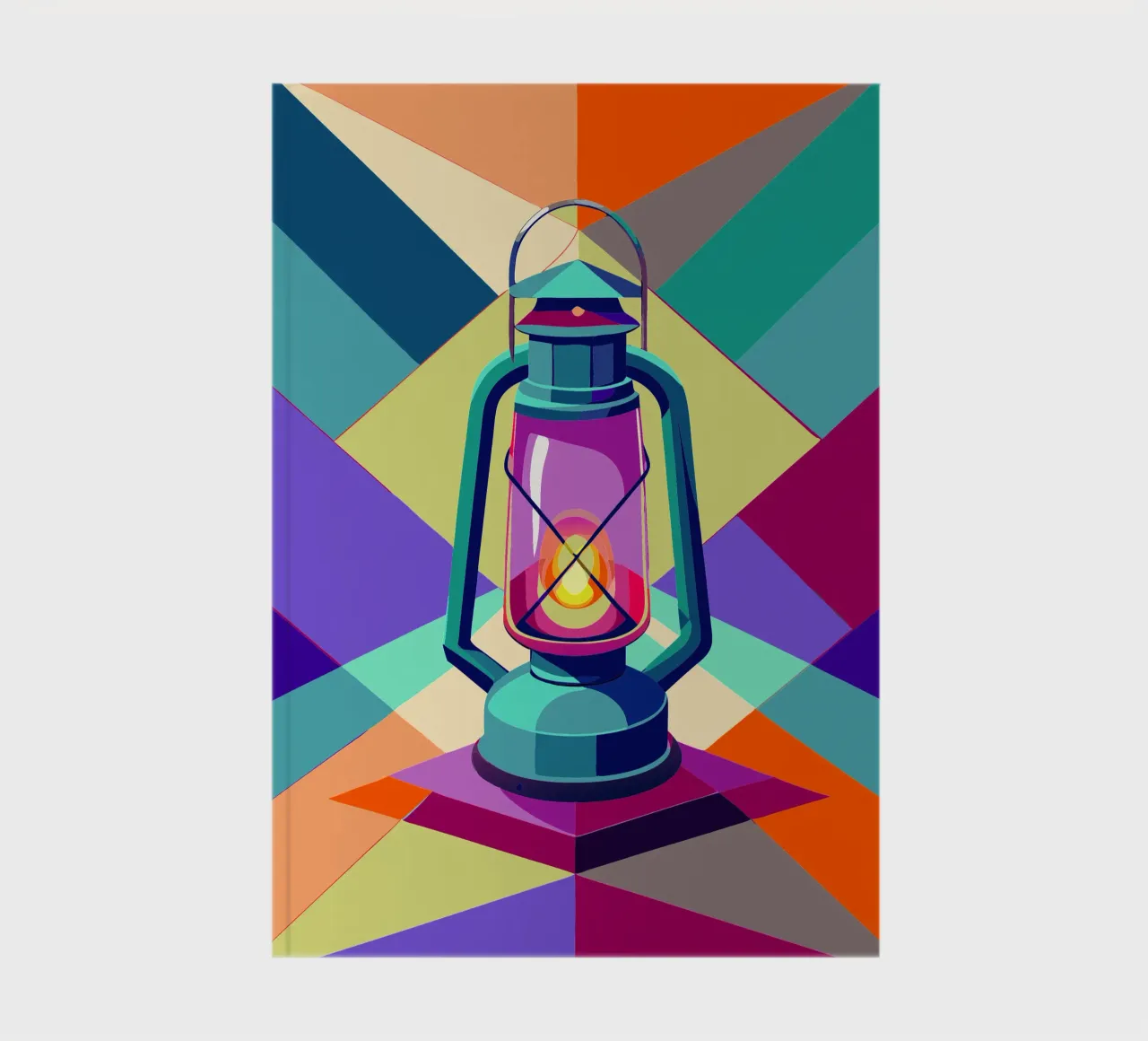 lantern light vector notebook by Elfath