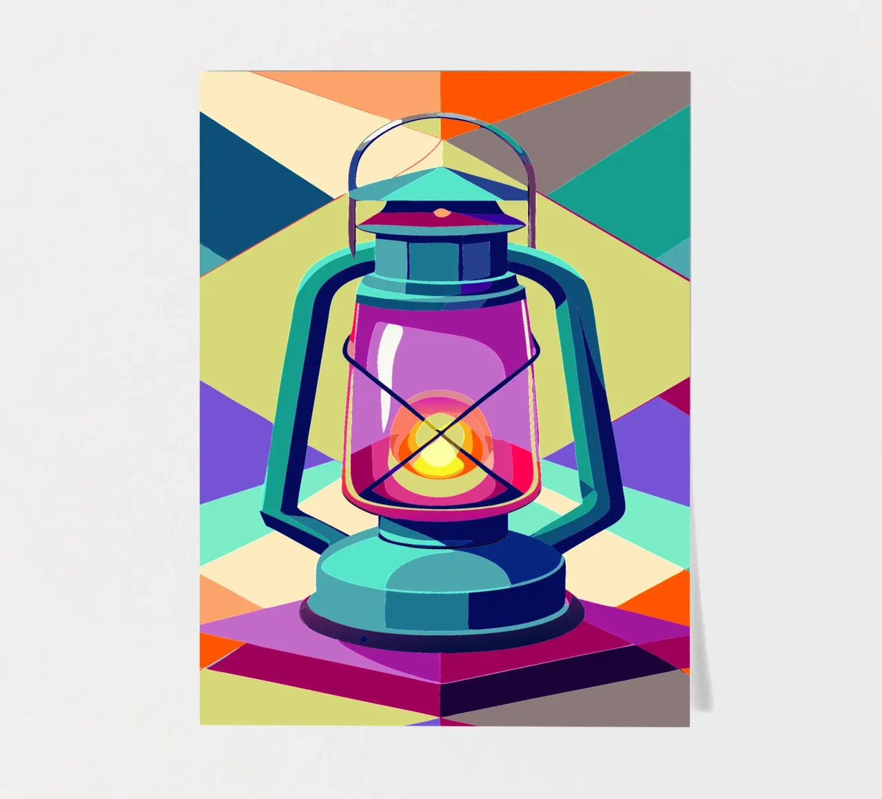 lantern light vector sticker sheet by Elfath