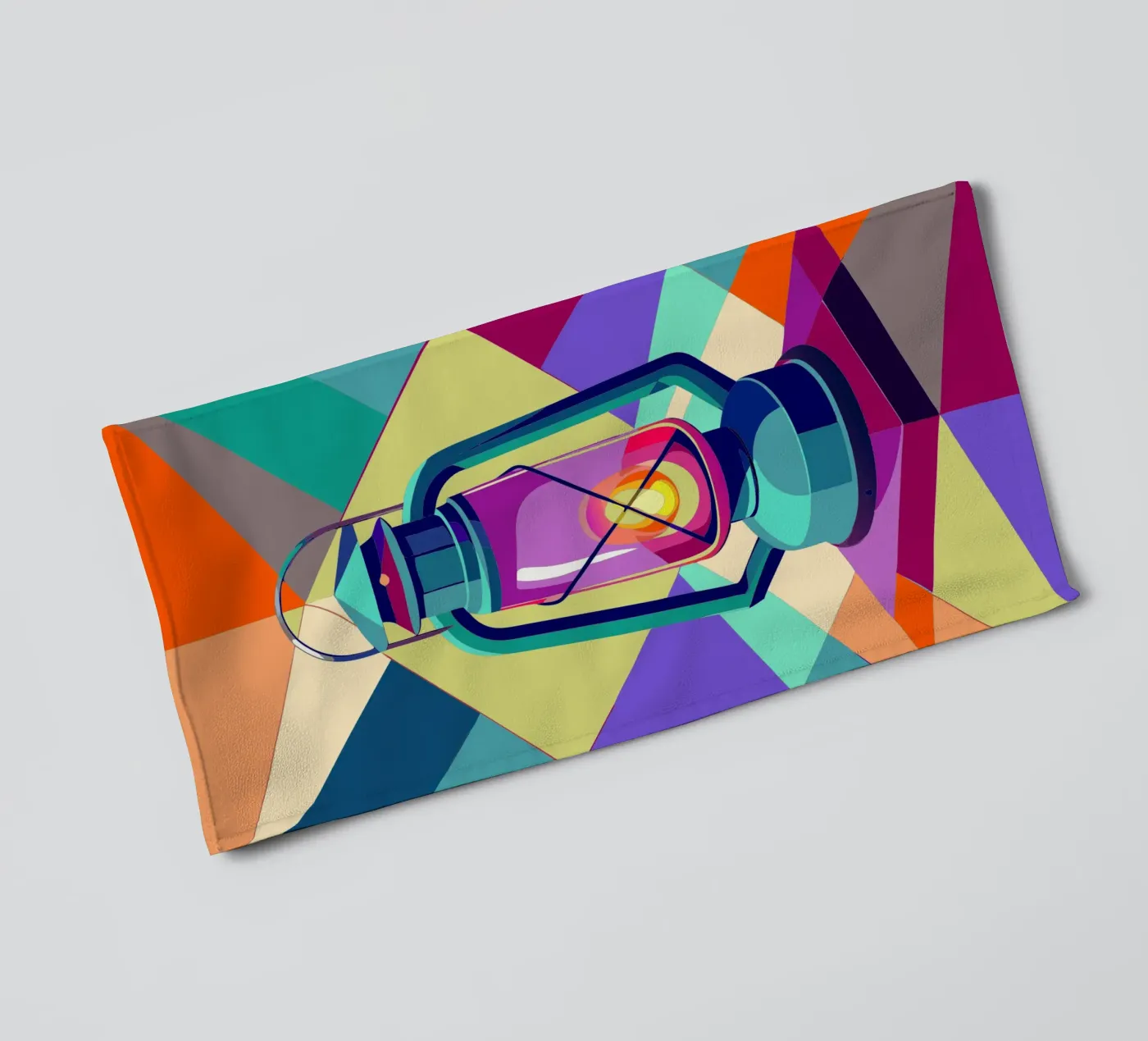 lantern light vector towel by Elfath