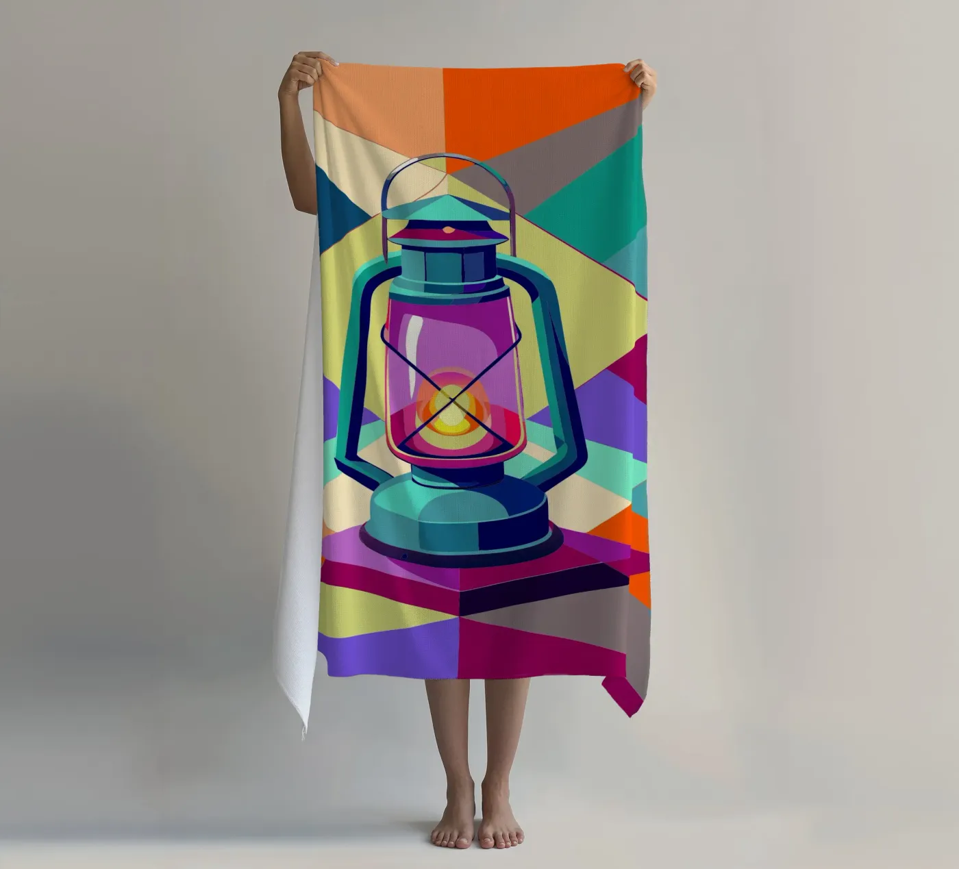 lantern light vector serviette de plage de Elfath