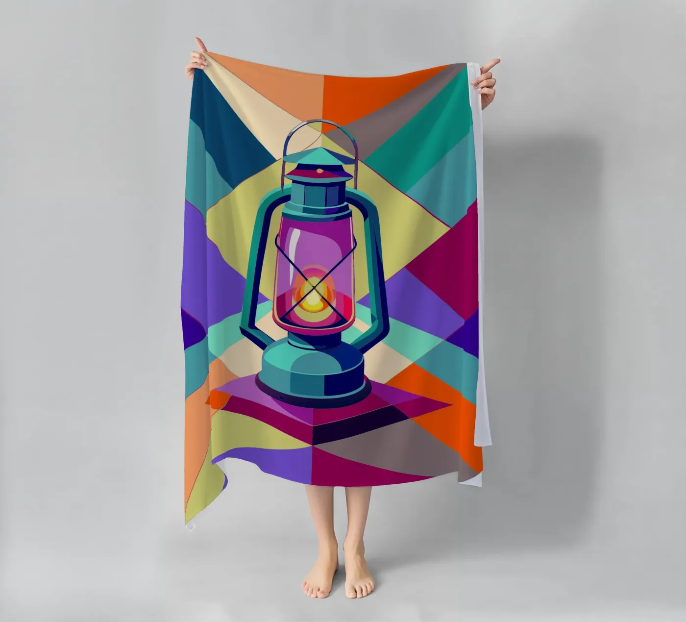 lantern light vector serviette de plage de Elfath