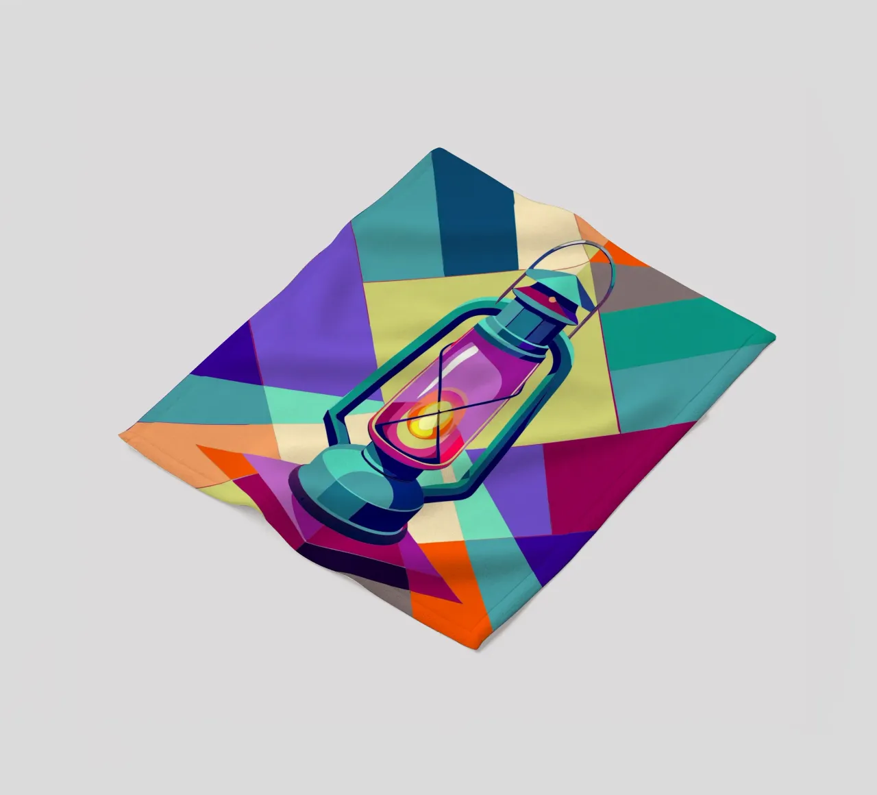 lantern light vector Fleecedecke von Elfath