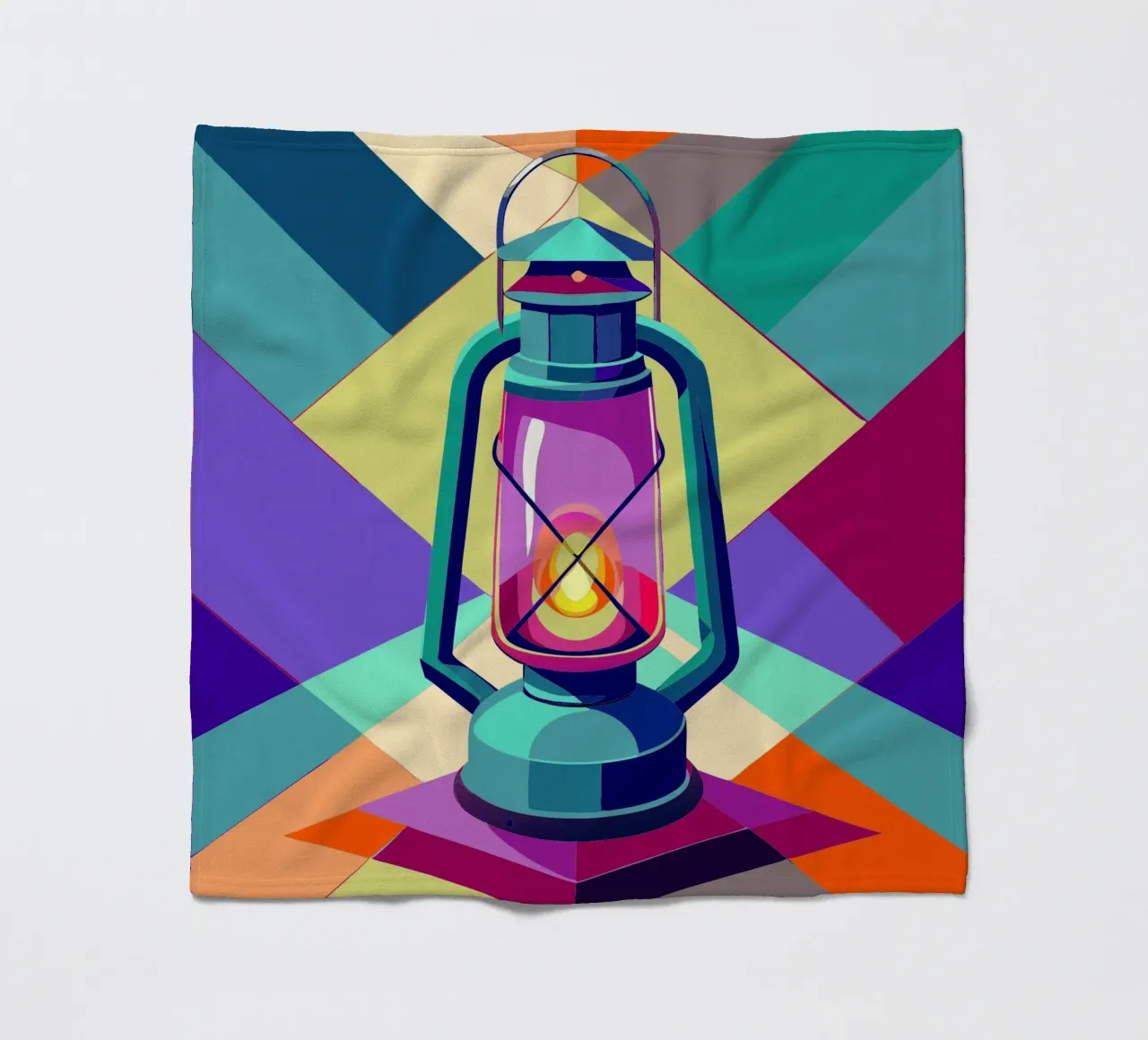 lantern light vector Fleecedecke von Elfath