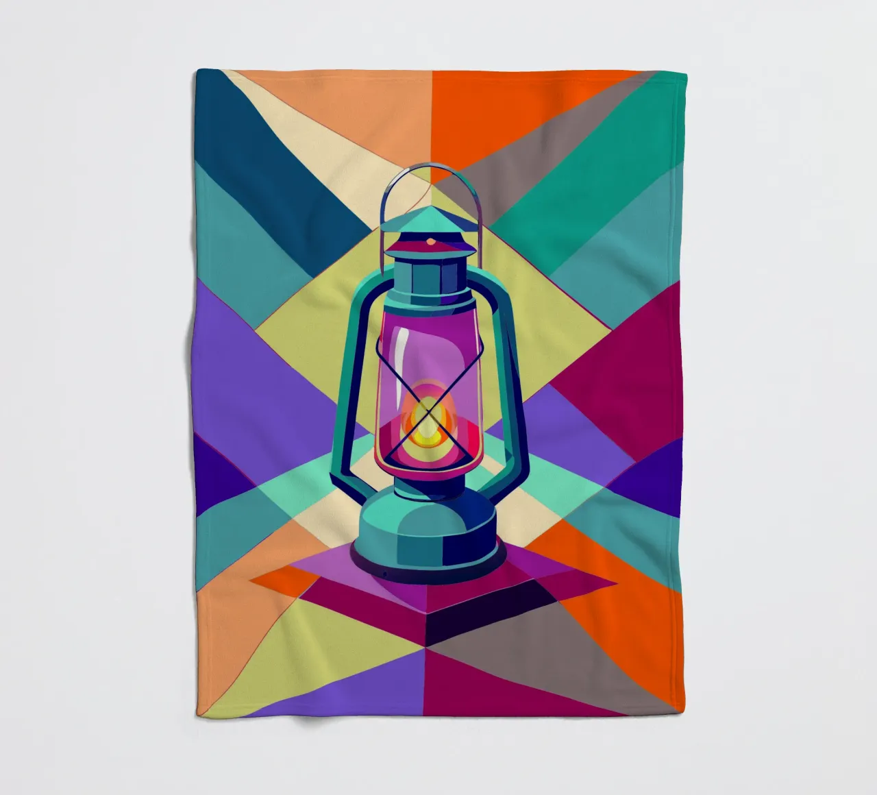 lantern light vector Fleecedecke von Elfath