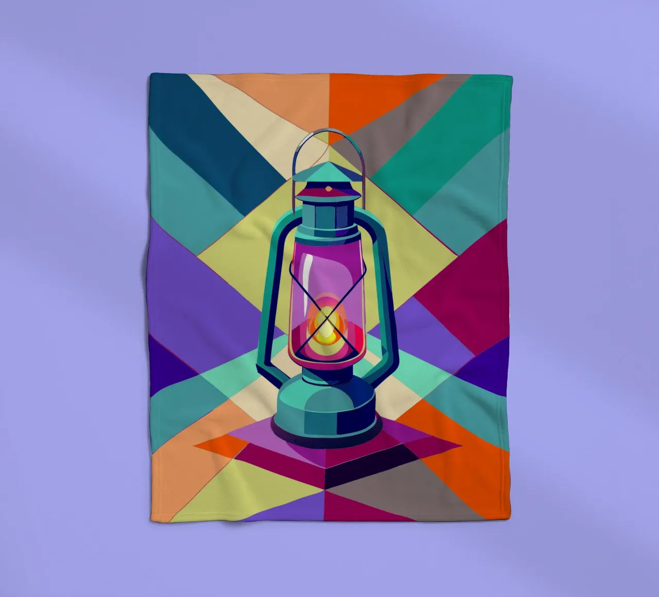 lantern light vector Fleecedecke von Elfath