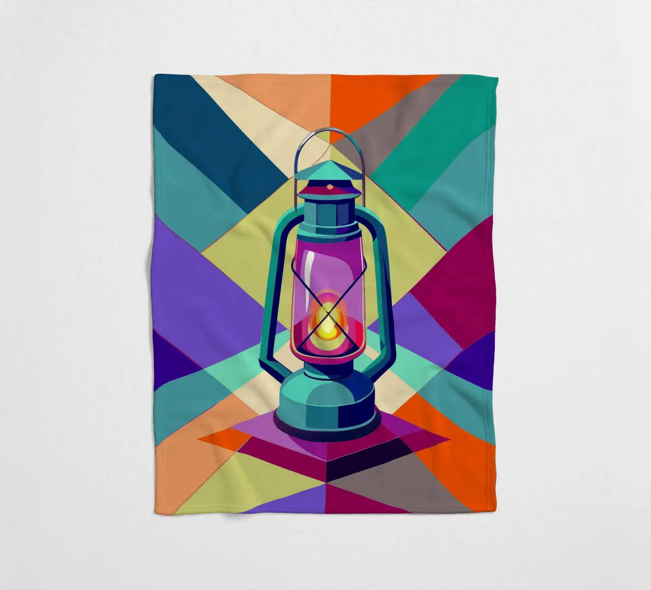 lantern light vector Fleecedecke von Elfath