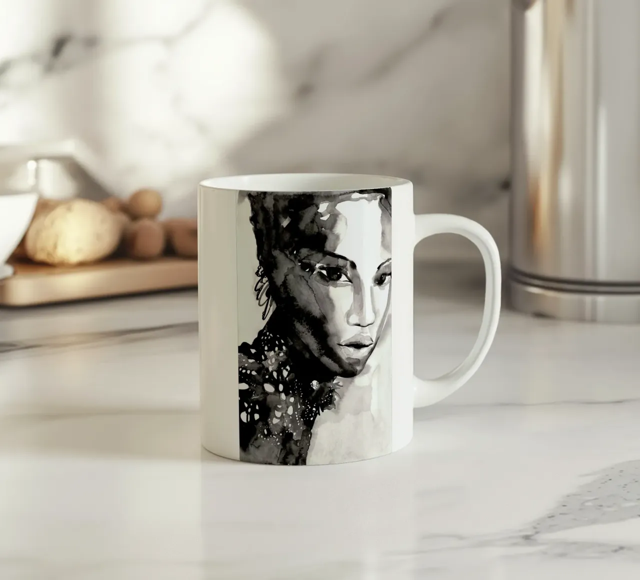 Always Choose Dare tazza in ceramica da Victoria Verbaan