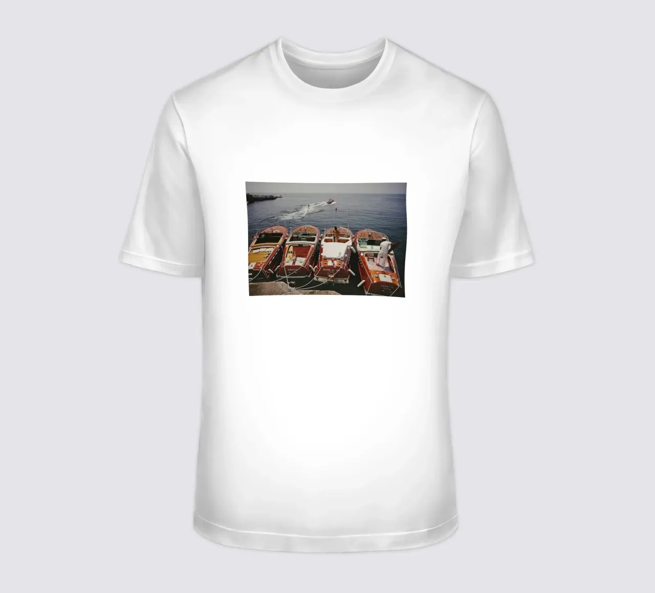Albergo Du Cap eden roc t-shirt da Slim Aarons Vintage