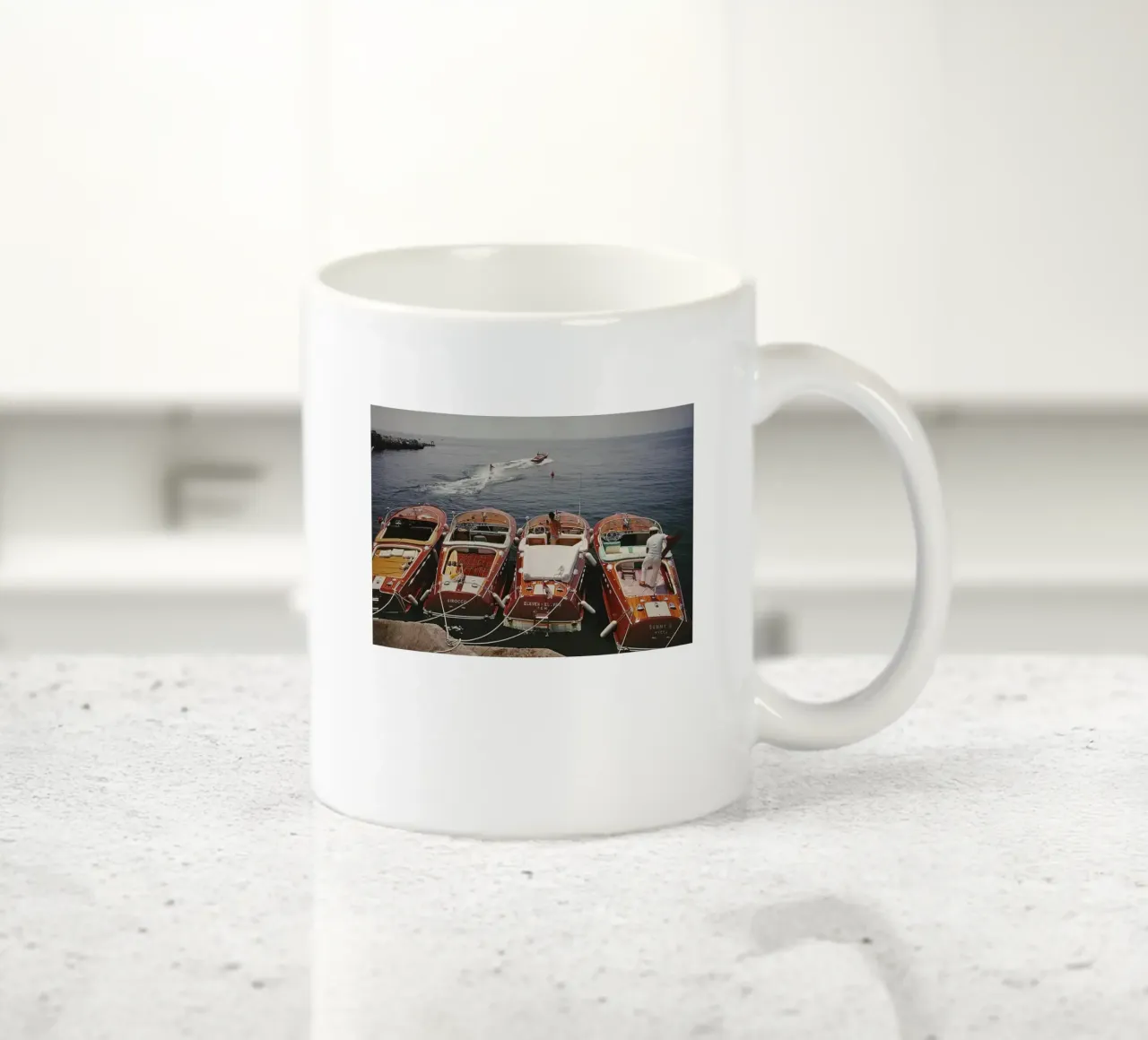 Albergo Du Cap eden roc tazza in ceramica da Slim Aarons Vintage