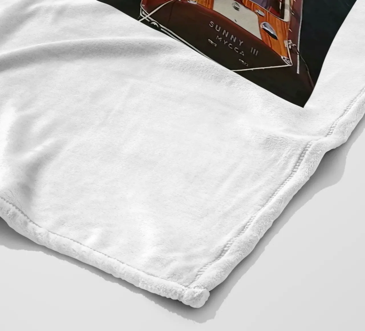 Albergo Du Cap eden roc coperta in pile da Slim Aarons Vintage