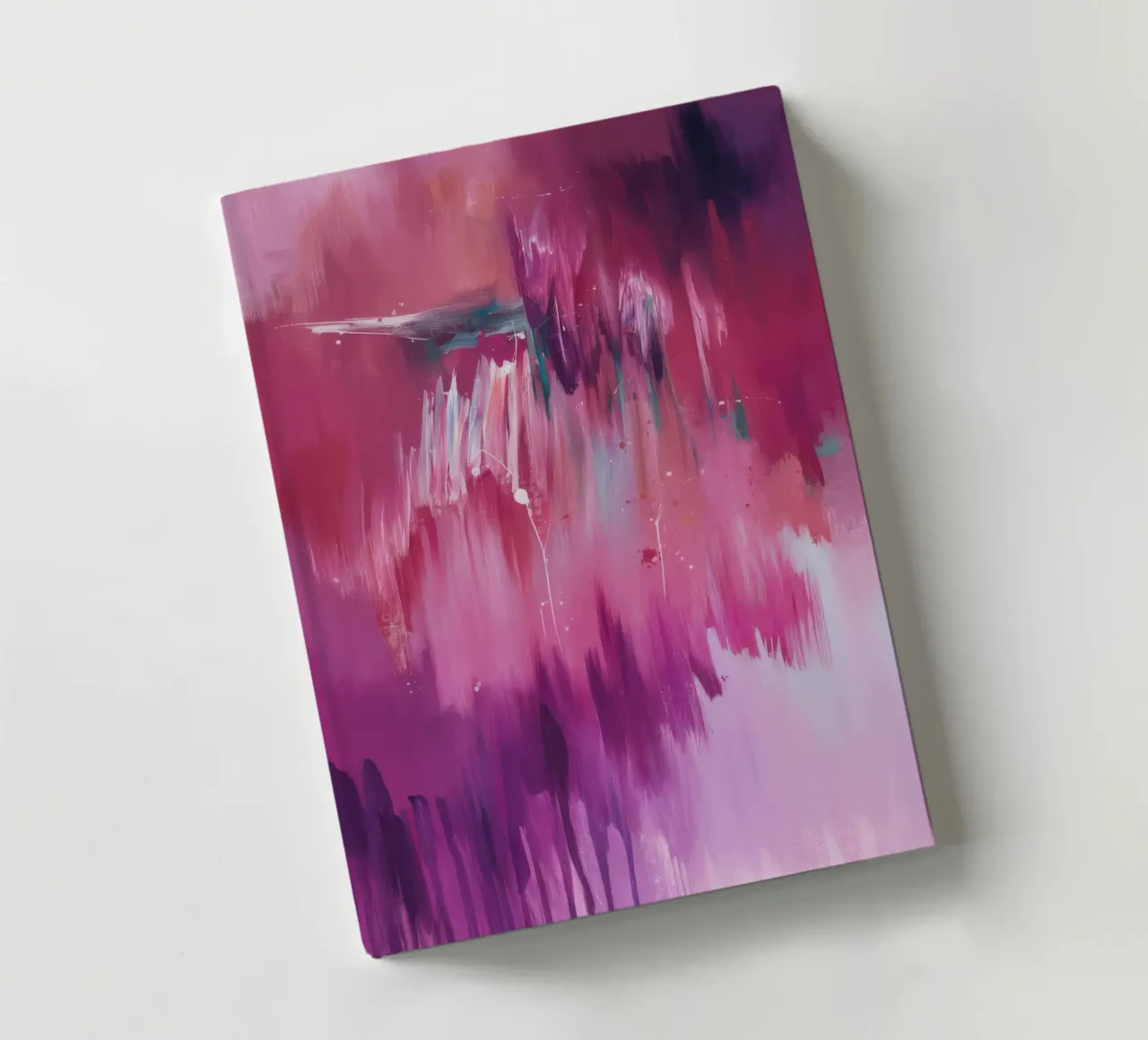 Magenta Aura Cascade notebook by Dream Spectrum