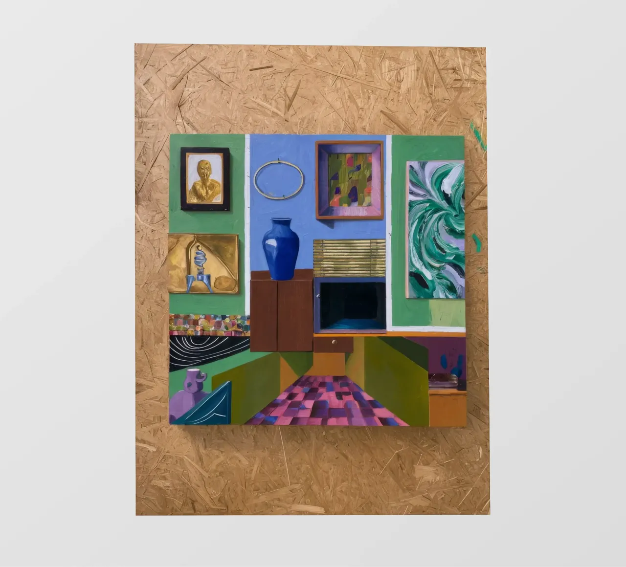 Patchwork Art Vista telo in pvc da Opal Strokes