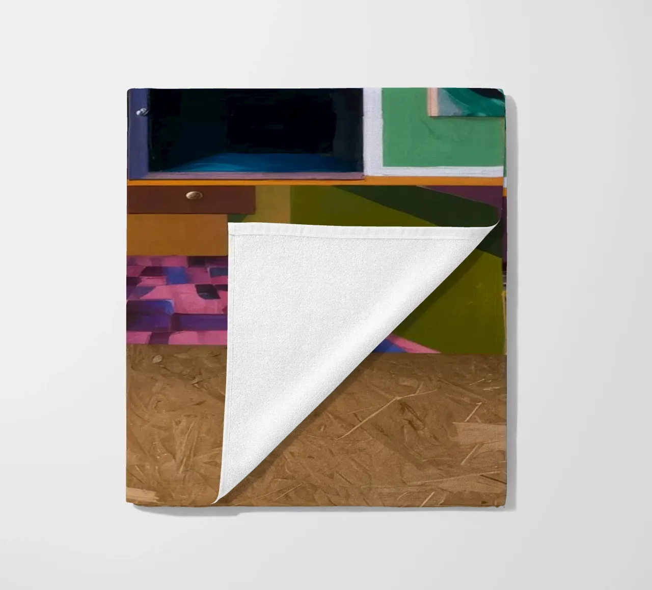 Patchwork Art Vista telo mare da Opal Strokes