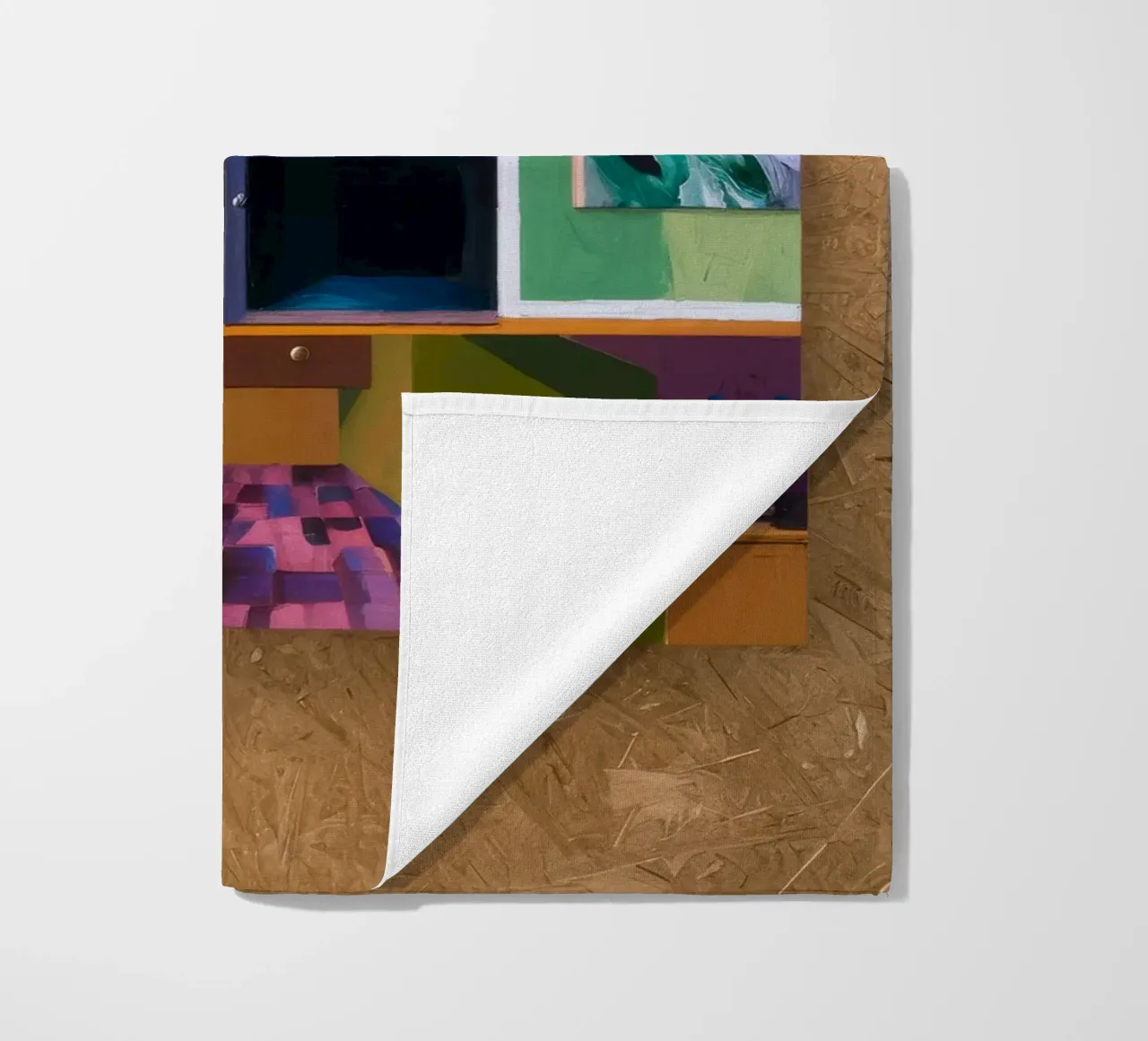 Patchwork Art Vista telo mare da Opal Strokes