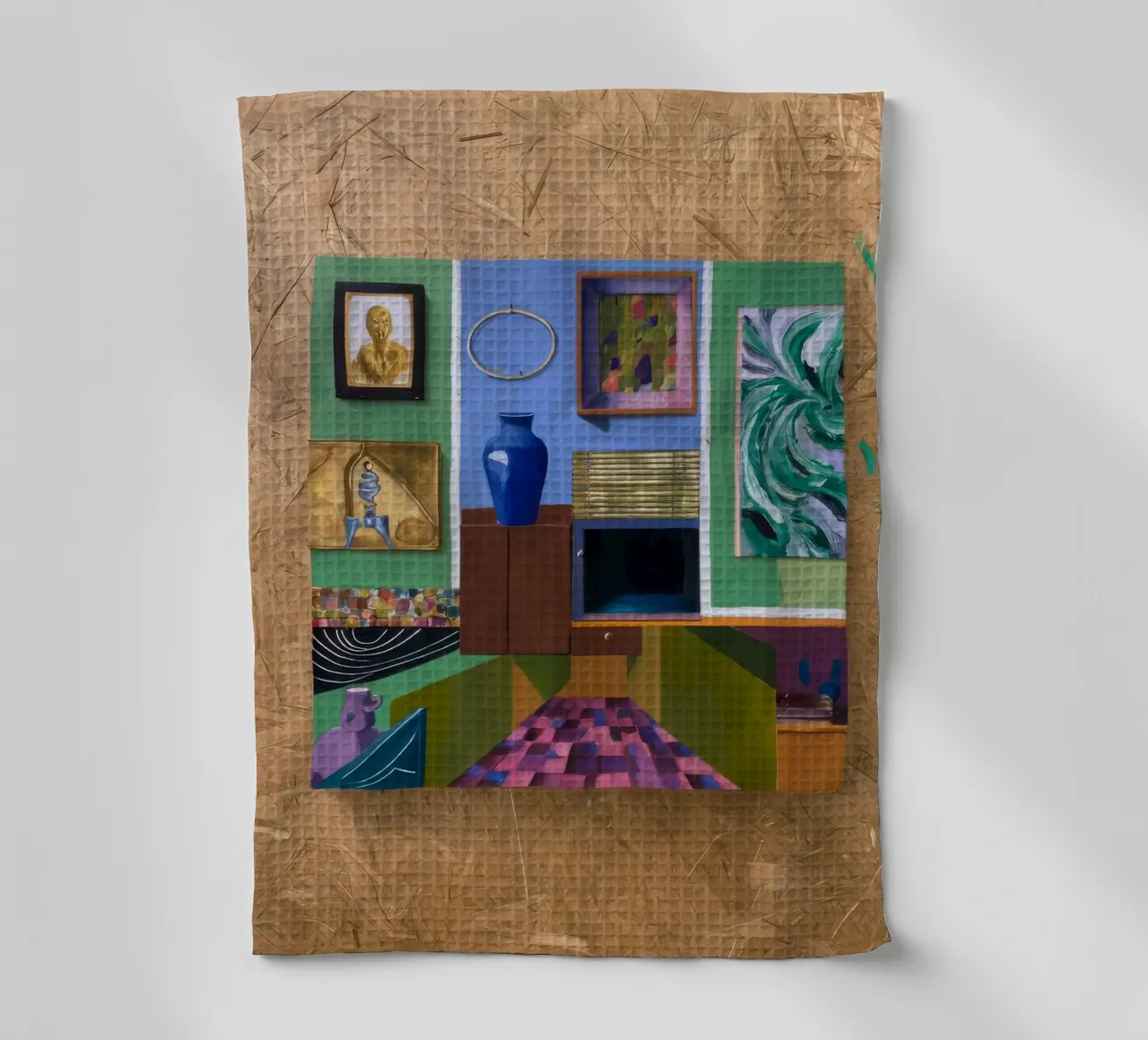 Patchwork Art Vista canovaccio da cucina da Opal Strokes