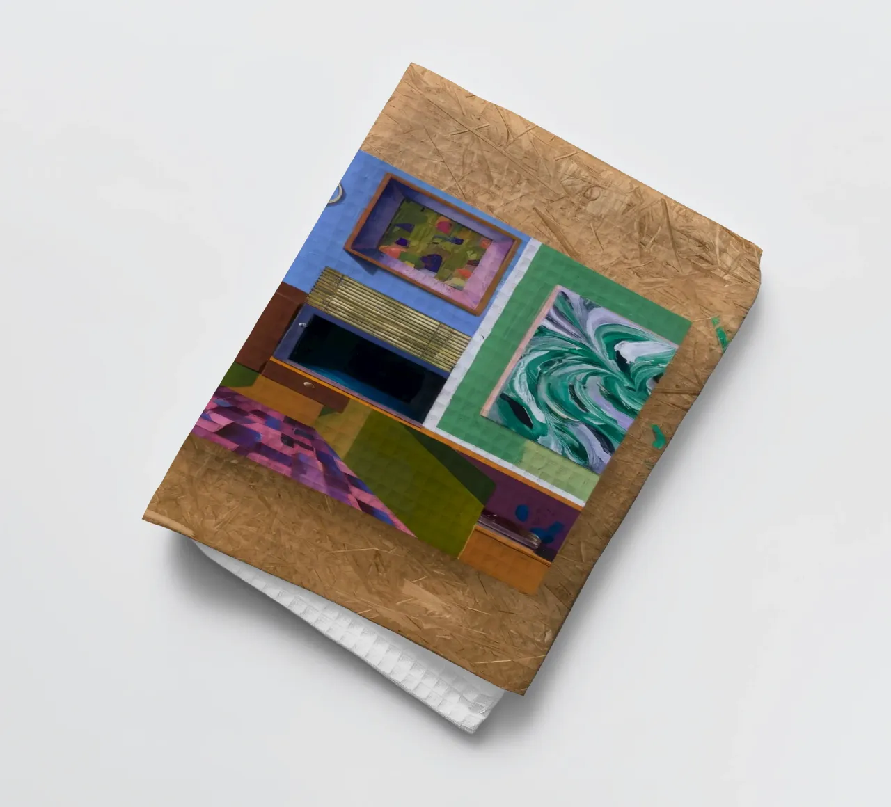 Patchwork Art Vista canovaccio da cucina da Opal Strokes