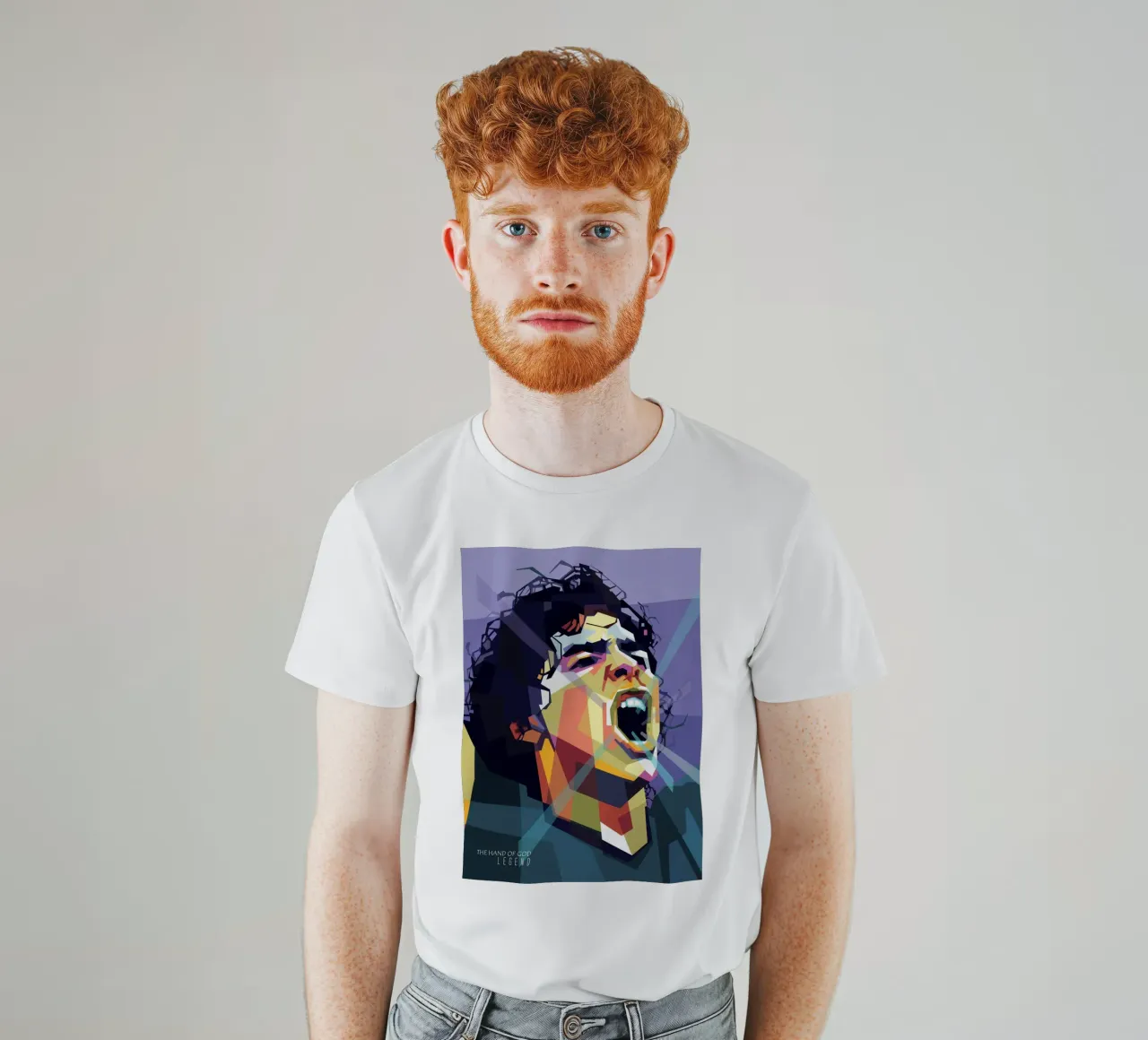 The Hand of God t-shirt by Alkahfsmart