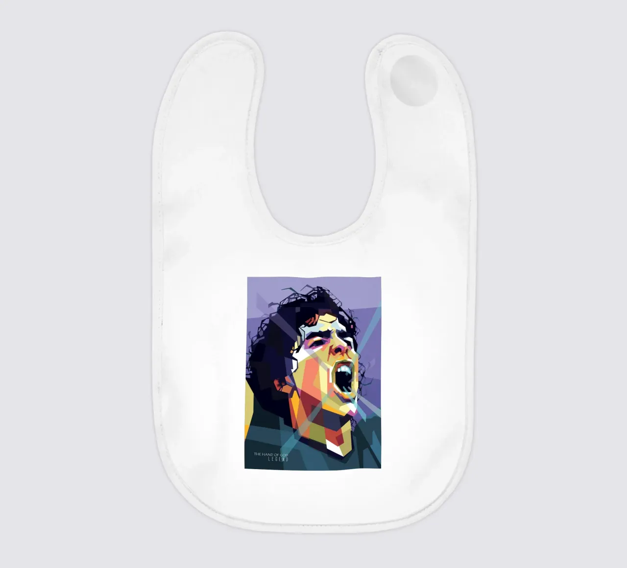 The Hand of God baby bib by Alkahfsmart