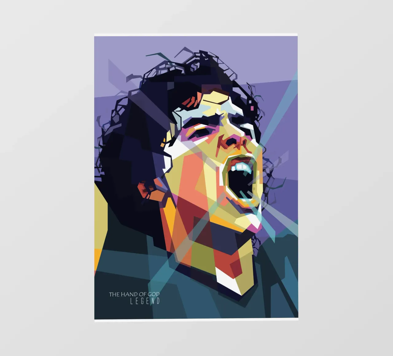 The Hand of God pvc cover by Alkahfsmart