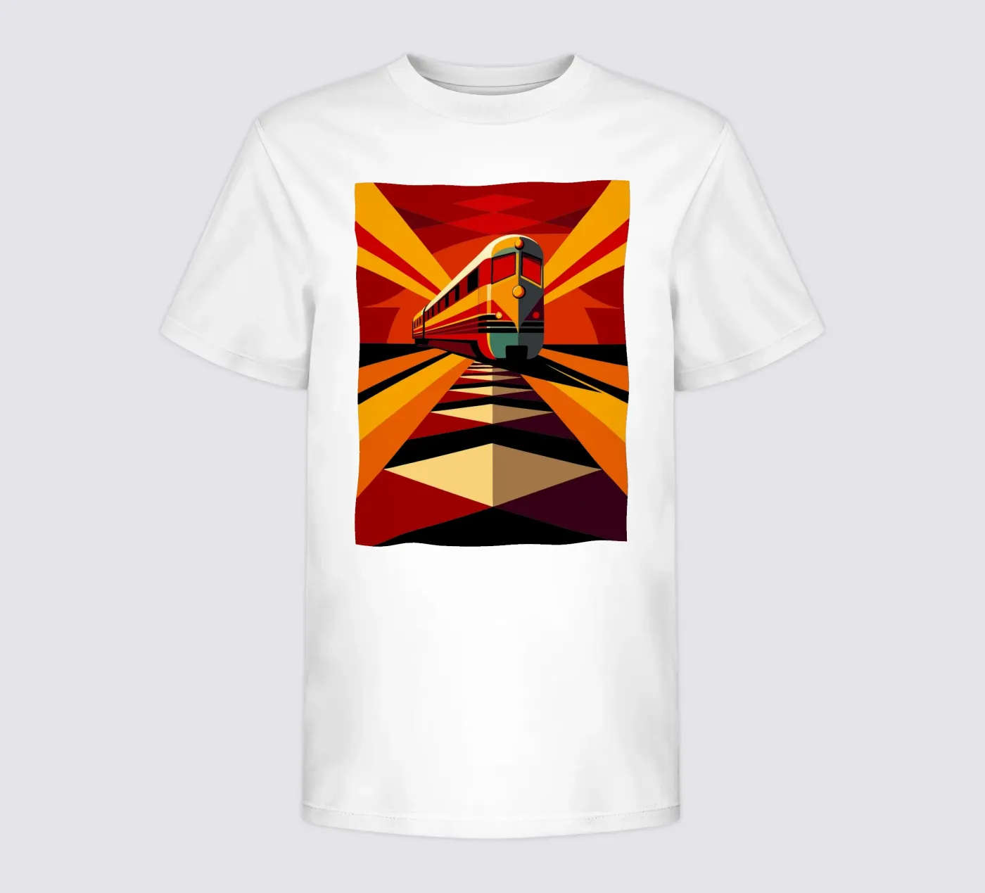 monorail vector kinder t-shirt van Elfath