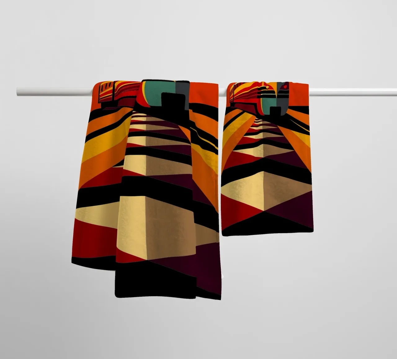 monorail vector badhanddoek van Elfath