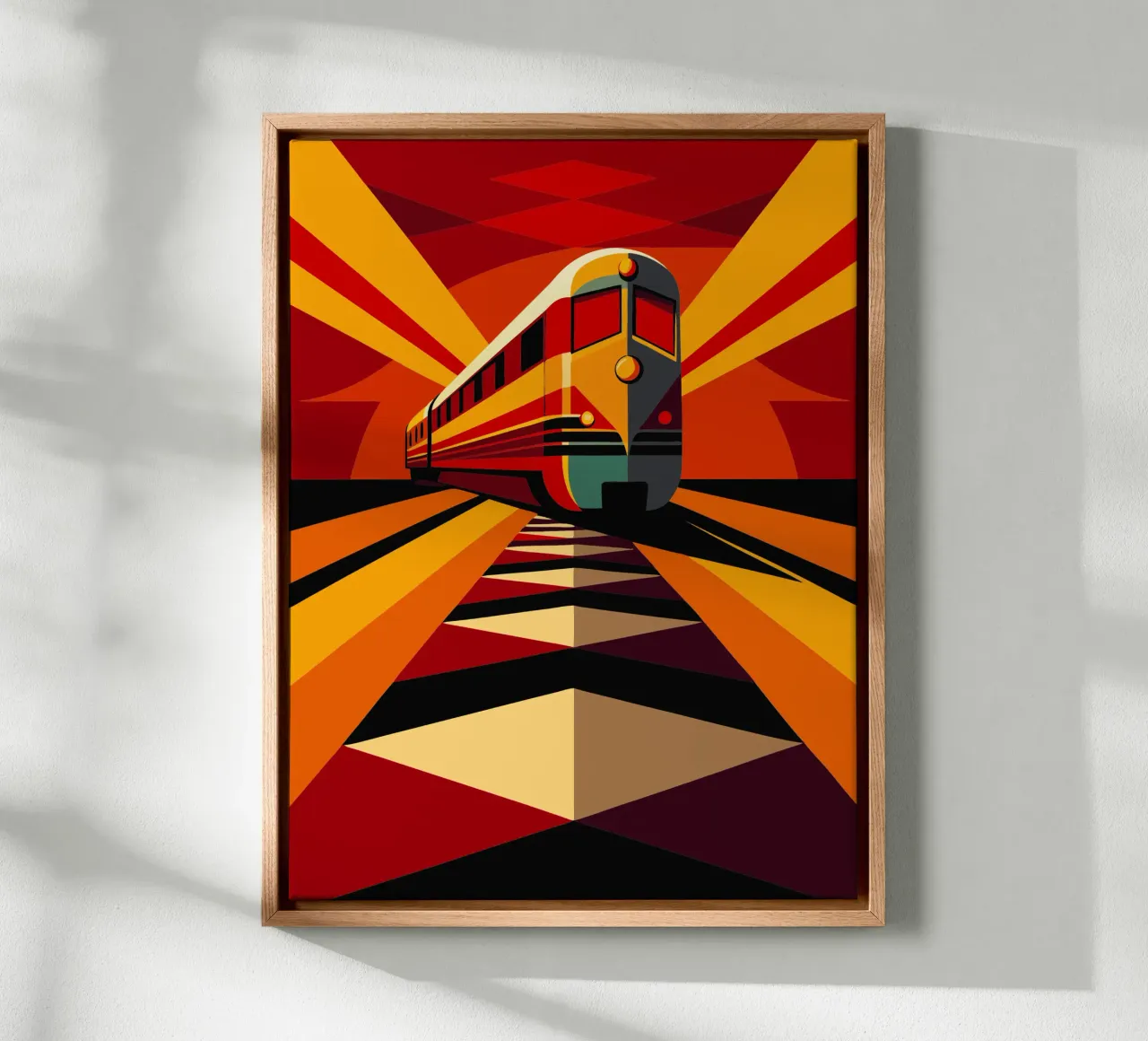 monorail vector canvas met Baklijst van Elfath