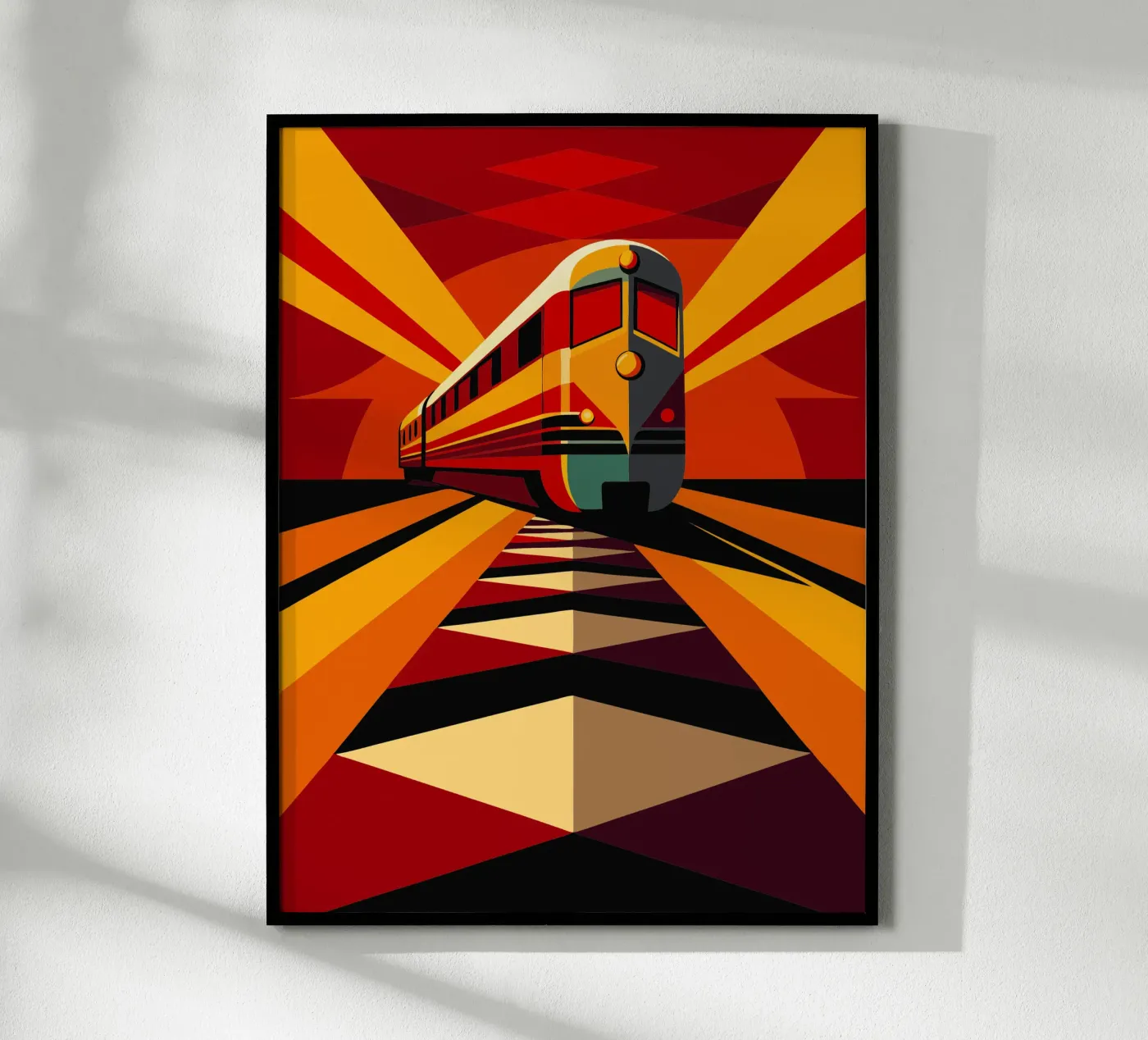 monorail vector poster by Elfath