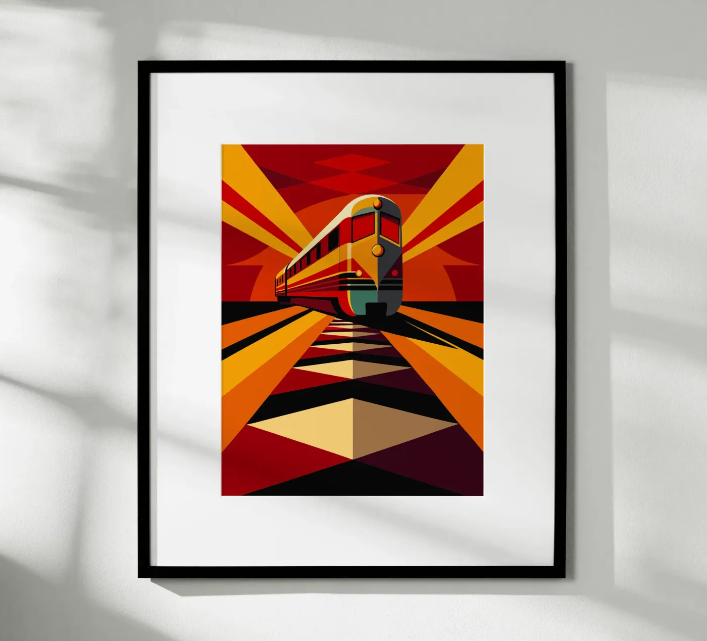 monorail vector poster by Elfath