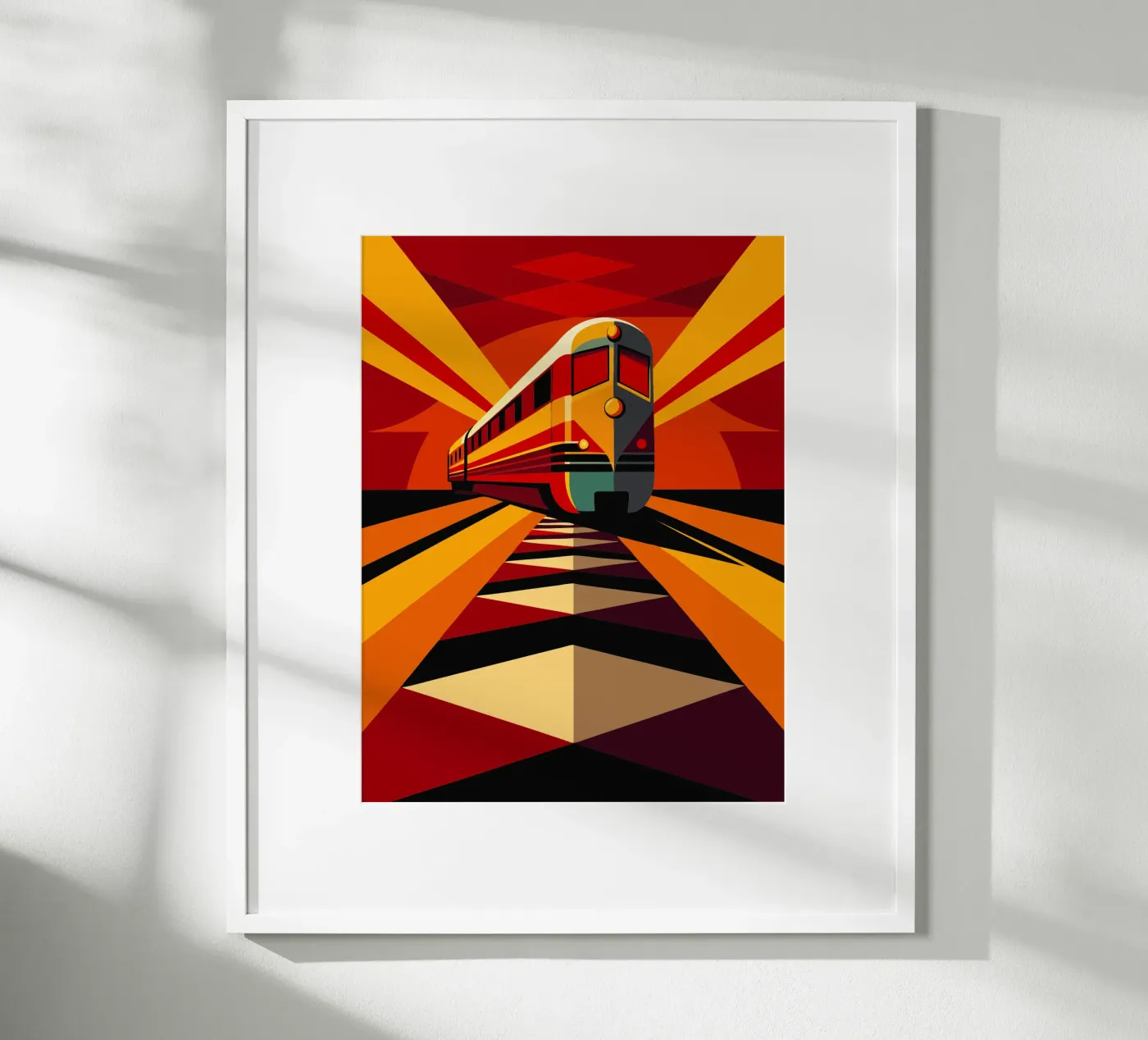 monorail vector poster by Elfath