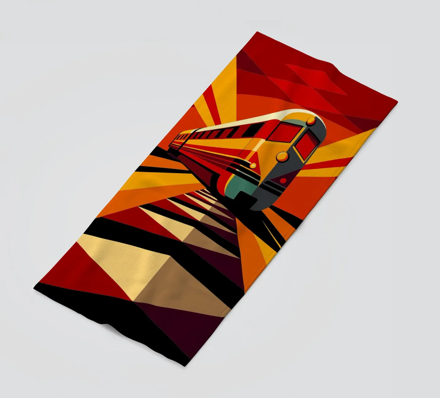 monorail vector serviette de plage de Elfath