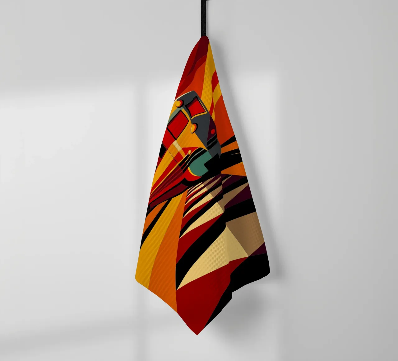 monorail vectoriel torchon de Elfath